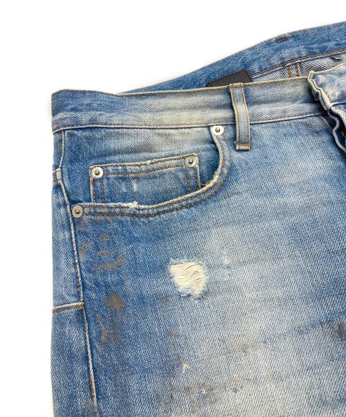 DIOR HOMME（ディオール オム）Dior Homme (ディオール オム) ダスト加工デニムパンツ インディゴ サイズ:29の古着・服飾アイテム