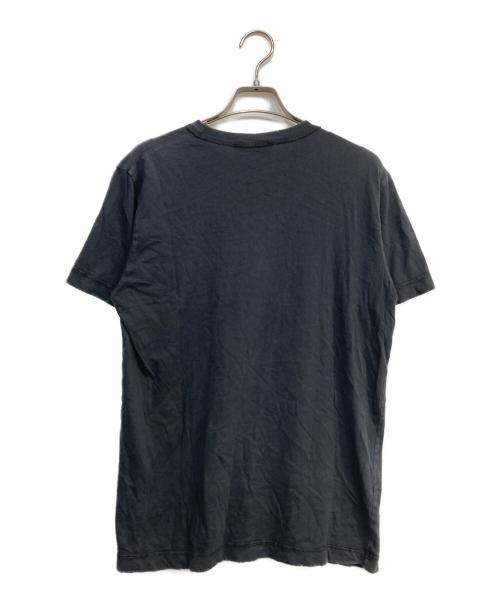PIERRE BALMAIN（ピエール バルマン）PIERRE BALMAIN (ピエール バルマン) ヴィンテージ加工半袖Tシャツ グレー サイズ:XSの古着・服飾アイテム