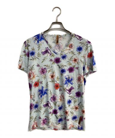 中古・古着通販】JOHN GALLIANO (ジョンガリアーノ) 花柄Tシャツ