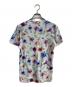 JOHN GALLIANO (ジョンガリアーノ) 花柄Tシャツ ブルー サイズ:ｓ：4000円