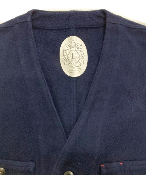 SOUTIENCOL（スティアンコル）SOUTIENCOL (スティアンコル) ワークベスト ネイビー サイズ:3の古着・服飾アイテム
