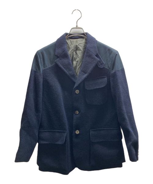NIGEL CABOURN（ナイジェルケーボン）NIGEL CABOURN (ナイジェルケーボン) Harris Tweed (ハリスツイード) CLASSIC MALLORY JACKET ネイビー サイズ:48の古着・服飾アイテム