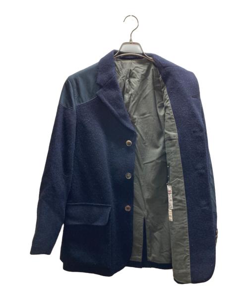 NIGEL CABOURN（ナイジェルケーボン）NIGEL CABOURN (ナイジェルケーボン) Harris Tweed (ハリスツイード) CLASSIC MALLORY JACKET ネイビー サイズ:48の古着・服飾アイテム