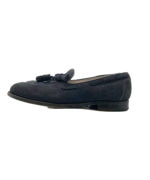 Alden（オールデン）ALDEN (オールデン) BEAUTY&YOUTH UNITED ARROWS (ビューティーアンドユースユナイテッドアローズ) スウェードタッセルローファー ネイビー サイズ:9Ｄの古着・服飾アイテム