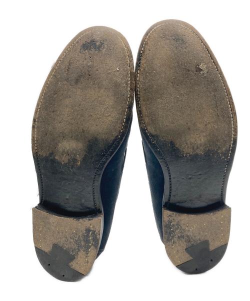 Alden（オールデン）ALDEN (オールデン) BEAUTY&YOUTH UNITED ARROWS (ビューティーアンドユースユナイテッドアローズ) スウェードタッセルローファー ネイビー サイズ:9Ｄの古着・服飾アイテム