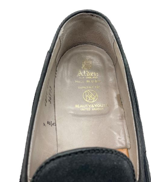 Alden（オールデン）ALDEN (オールデン) BEAUTY&YOUTH UNITED ARROWS (ビューティーアンドユースユナイテッドアローズ) スウェードタッセルローファー ネイビー サイズ:9Ｄの古着・服飾アイテム