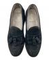 中古・古着 ALDEN (オールデン) BEAUTY&YOUTH UNITED ARROWS (ビューティーアンドユースユナイテッドアローズ) スウェードタッセルローファー ネイビー サイズ:9Ｄ：30000円