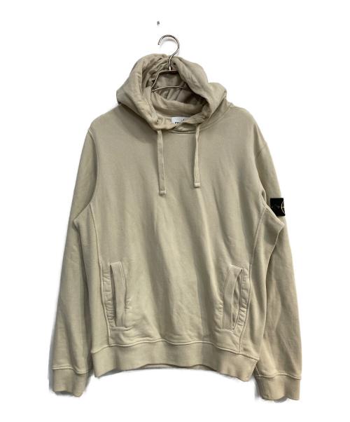 STONE ISLAND（ストーンアイランド）STONE ISLAND (ストーンアイランド) プルオーバーパーカー ベージュ サイズ:Mの古着・服飾アイテム