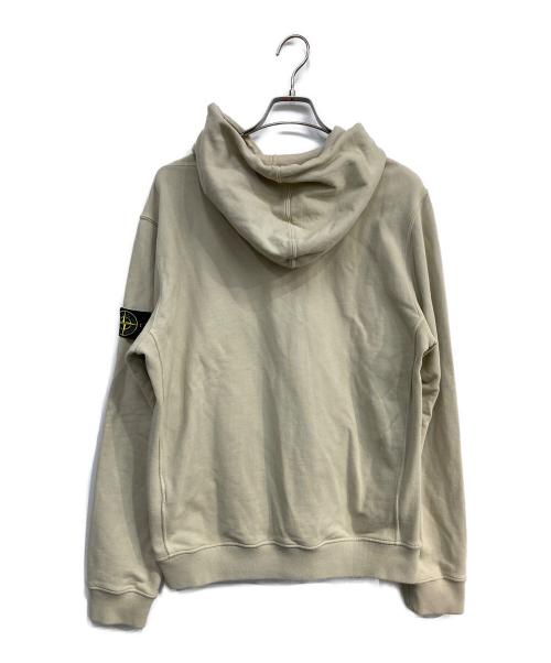 STONE ISLAND（ストーンアイランド）STONE ISLAND (ストーンアイランド) プルオーバーパーカー ベージュ サイズ:Mの古着・服飾アイテム