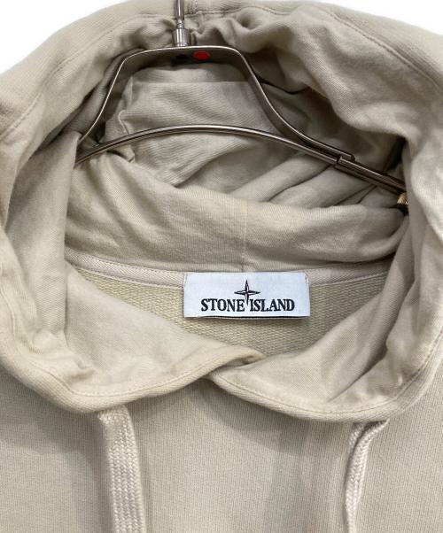 STONE ISLAND（ストーンアイランド）STONE ISLAND (ストーンアイランド) プルオーバーパーカー ベージュ サイズ:Mの古着・服飾アイテム