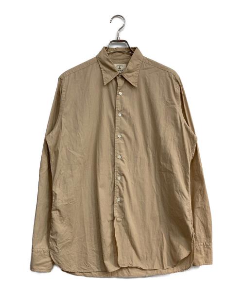 GUY ROVER（ギローバー）GUY ROVER (ギローバー) FORTELA (フォルテラ) 長袖シャツ ベージュ サイズ:Mの古着・服飾アイテム