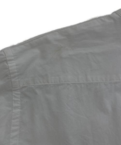 MANDO（マンドー）MANDO (マンドー) balcone ウォッシュドコットンバンドカラーシャツ ホワイト サイズ:2の古着・服飾アイテム