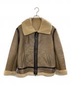 quattrocchi by International Galleryクアトロッキ バイ インターナショナル ギャラリー）の古着「B-3ムートンジャケット」｜ブラウン