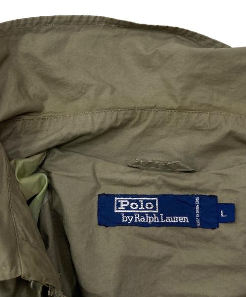 POLO RALPH LAUREN（ポロ・ラルフローレン）POLO RALPH LAUREN (ポロ・ラルフローレン) 1枚袖ダブルトレンチコート ベージュ サイズ:Lの古着・服飾アイテム
