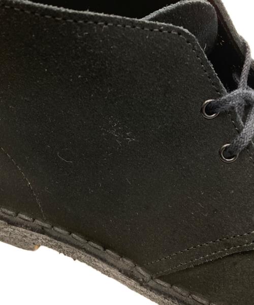 CLARKS（クラークス）CLARKS (クラークス) デザートブーツ ブラック サイズ:8の古着・服飾アイテム