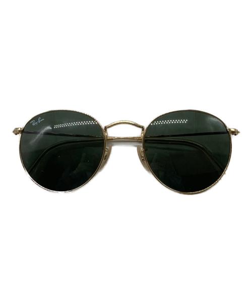 RAY-BAN（レイバン）RAY-BAN (レイバン) Round Metal ゴールド×ブラック サイズ:5021の古着・服飾アイテム
