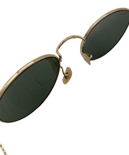 RAY-BAN（レイバン）RAY-BAN (レイバン) Round Metal ゴールド×ブラック サイズ:5021の古着・服飾アイテム