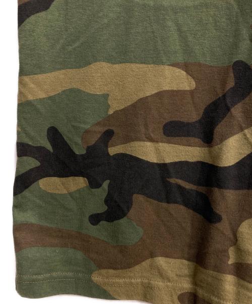 SUPREME（シュプリーム）Supreme (シュプリーム) Camo Paneled L/S Top カーキ×ブラウン サイズ:Lの古着・服飾アイテム