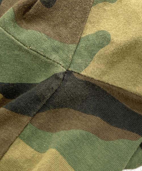 SUPREME（シュプリーム）Supreme (シュプリーム) Camo Paneled L/S Top カーキ×ブラウン サイズ:Lの古着・服飾アイテム