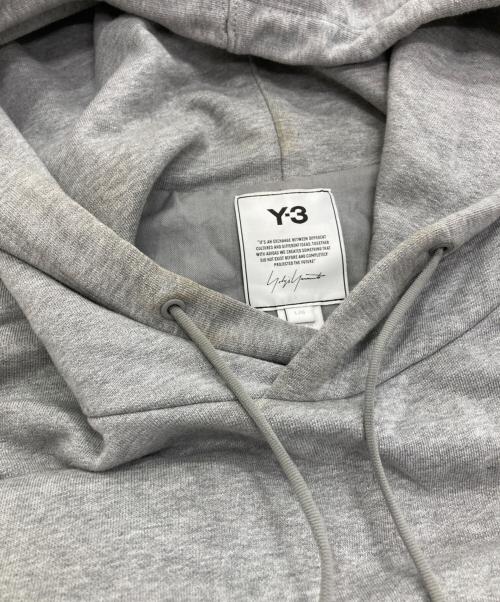 Y-3（ワイスリー）Y-3 (ワイスリー) M CLASSIC CHEST LOGO HOODIE グレー サイズ:Lの古着・服飾アイテム