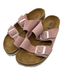 BIRKENSTOCK（ビルケンシュトック）の古着「アリゾナスウェードサンダル」｜ピンク