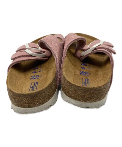 BIRKENSTOCK（ビルケンシュトック）BIRKENSTOCK (ビルケンシュトック) アリゾナスウェードサンダル ピンク サイズ:23cmの古着・服飾アイテム