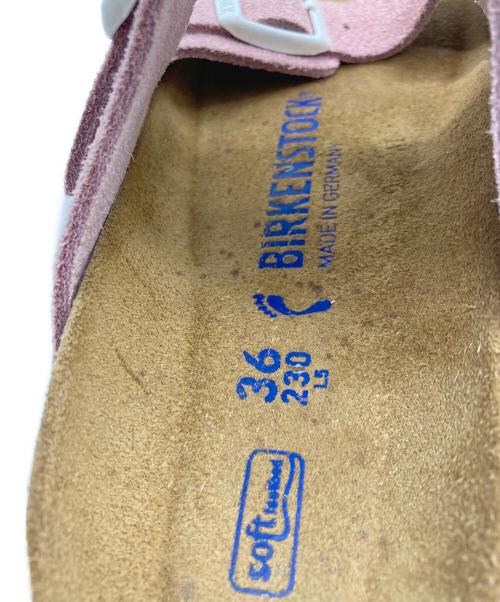 BIRKENSTOCK（ビルケンシュトック）BIRKENSTOCK (ビルケンシュトック) アリゾナスウェードサンダル ピンク サイズ:23cmの古着・服飾アイテム