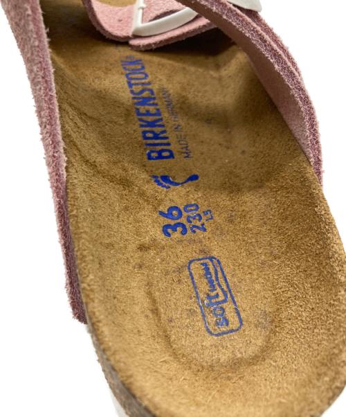 BIRKENSTOCK（ビルケンシュトック）BIRKENSTOCK (ビルケンシュトック) アリゾナスウェードサンダル ピンク サイズ:23cmの古着・服飾アイテム