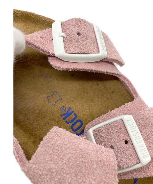 BIRKENSTOCK（ビルケンシュトック）BIRKENSTOCK (ビルケンシュトック) アリゾナスウェードサンダル ピンク サイズ:23cmの古着・服飾アイテム