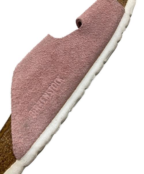 BIRKENSTOCK（ビルケンシュトック）BIRKENSTOCK (ビルケンシュトック) アリゾナスウェードサンダル ピンク サイズ:23cmの古着・服飾アイテム