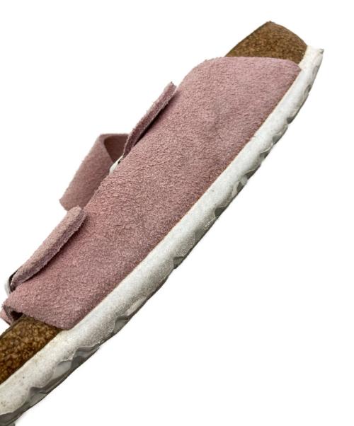BIRKENSTOCK（ビルケンシュトック）BIRKENSTOCK (ビルケンシュトック) アリゾナスウェードサンダル ピンク サイズ:23cmの古着・服飾アイテム