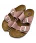 BIRKENSTOCK（ビルケンシュトック）の古着「アリゾナスウェードサンダル」｜ピンク