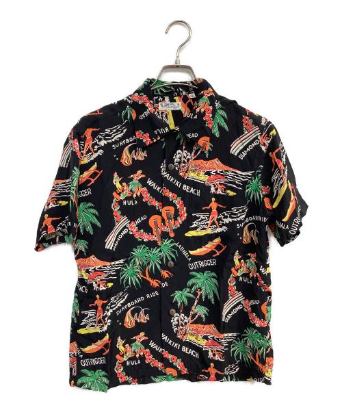 Sun Surf（サンサーフ）Sun Surf (サンサーフ) RAYON HAWAIIAN SHIRT ブラック サイズ:Sの古着・服飾アイテム