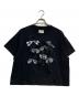 TORI-TO（トリト）の古着「別注リボンアップリケTシャツ」｜ブラック