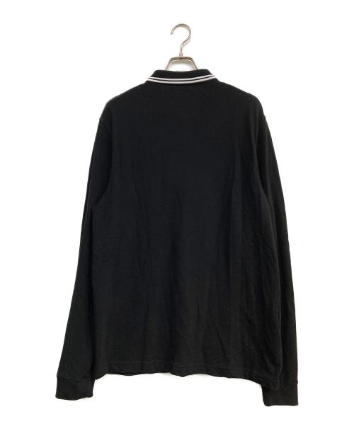 FRED PERRY（フレッドペリー）FRED PERRY (フレッドペリー) LS TWIN TIPPED SHIRT ブラック サイズ:XLの古着・服飾アイテム