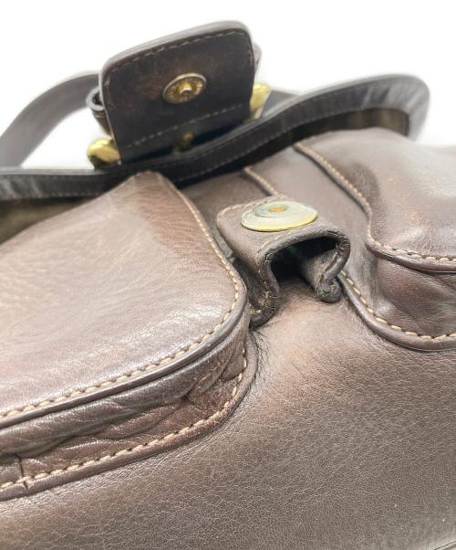 COACH（コーチ）COACH (コーチ) ソーホーレザーワンショルダーバッグ ブラウンの古着・服飾アイテム
