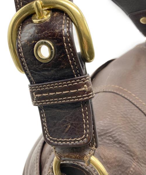 COACH（コーチ）COACH (コーチ) ソーホーレザーワンショルダーバッグ ブラウンの古着・服飾アイテム