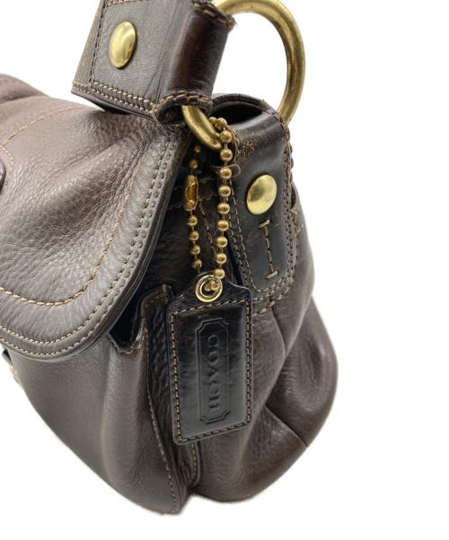 COACH（コーチ）COACH (コーチ) ソーホーレザーワンショルダーバッグ ブラウンの古着・服飾アイテム