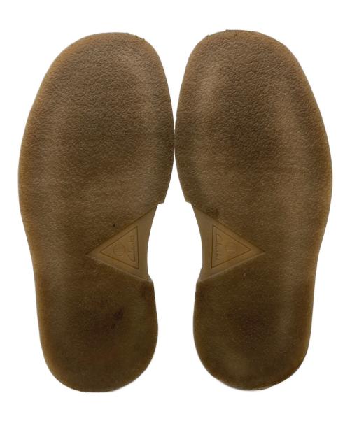 CLARKS SIGNATURE（クラークス）CLARKS SIGNATURE (クラークス) 厚底ワラビーシューズ ベージュ サイズ:24cmの古着・服飾アイテム