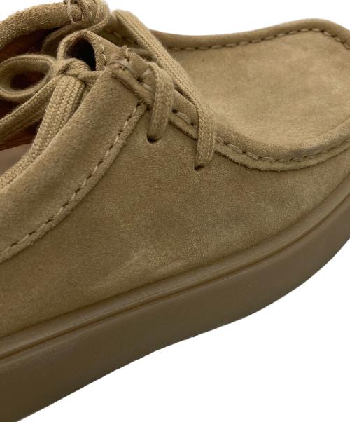 CLARKS SIGNATURE（クラークス）CLARKS SIGNATURE (クラークス) 厚底ワラビーシューズ ベージュ サイズ:24cmの古着・服飾アイテム