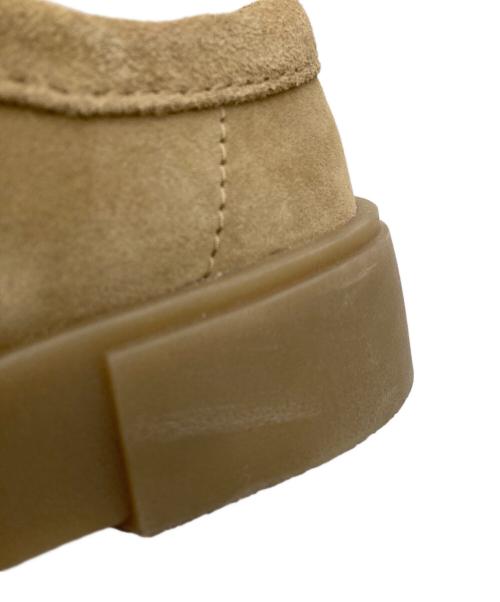 CLARKS SIGNATURE（クラークス）CLARKS SIGNATURE (クラークス) 厚底ワラビーシューズ ベージュ サイズ:24cmの古着・服飾アイテム