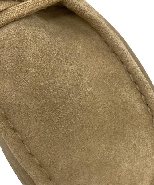 CLARKS SIGNATURE（クラークス）CLARKS SIGNATURE (クラークス) 厚底ワラビーシューズ ベージュ サイズ:24cmの古着・服飾アイテム
