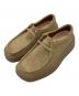 CLARKS SIGNATURE（クラークス）の古着「厚底ワラビーシューズ」｜ベージュ