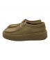 CLARKS SIGNATURE (クラークス) 厚底ワラビーシューズ ベージュ サイズ:24cm：6000円