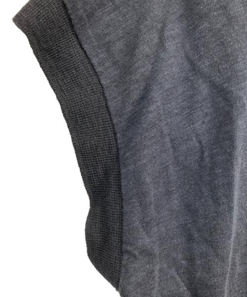 MARGARET HOWELL（マーガレットハウエル）MARGARET HOWELL (マーガレットハウエル) LINEN JERSEY POLO ネイビー サイズ:2の古着・服飾アイテム
