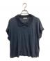 MARGARET HOWELL（マーガレットハウエル）の古着「LINEN JERSEY POLO」｜ネイビー
