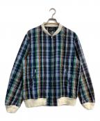 BEAMS PLUSビームスプラス）の古着「シアサッカー スポーツ ブルゾン」｜ブルー