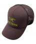 ARC'TERYX（アークテリクス）の古着「Bird Word Trucker Curved キャップ」｜ブラウン