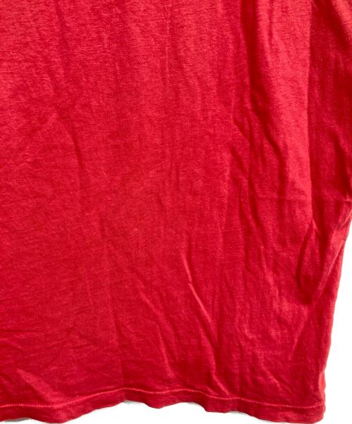Acne studios（アクネ ストゥディオズ）ACNE STUDIOS (アクネ ストゥディオズ) フェード加工半袖Tシャツ レッド サイズ:XXSの古着・服飾アイテム