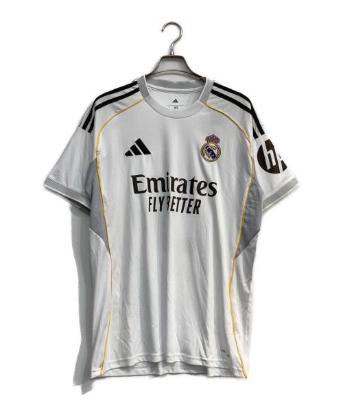 adidas（アディダス）adidas (アディダス) サッカーゲームシャツ ホワイト サイズ:XL 未使用品の古着・服飾アイテム